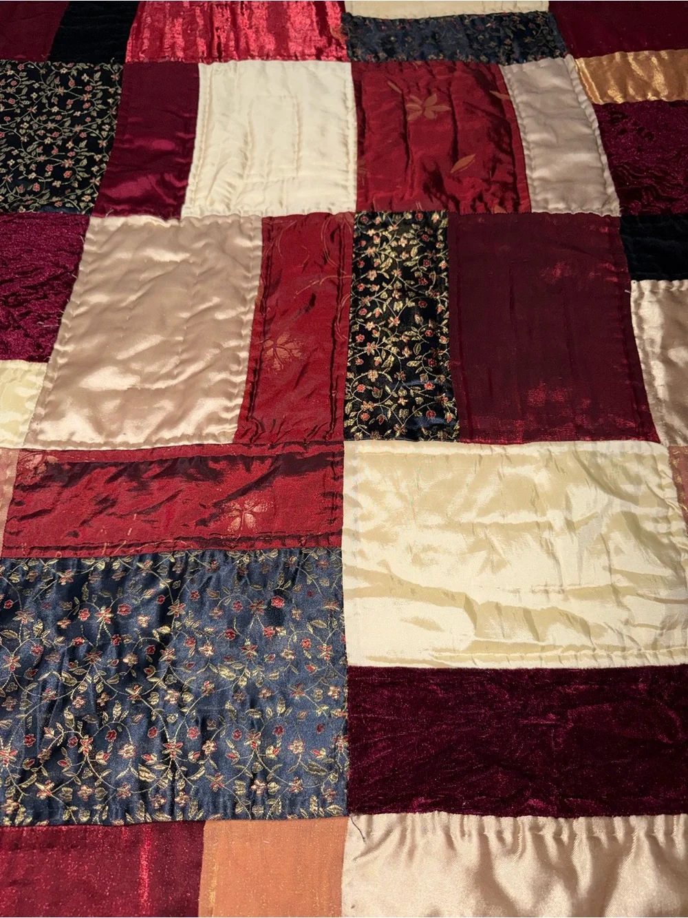 N/A vintage satin